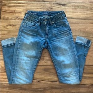 Lucky Brand Skinny Jeans 00/24 Medium Wash